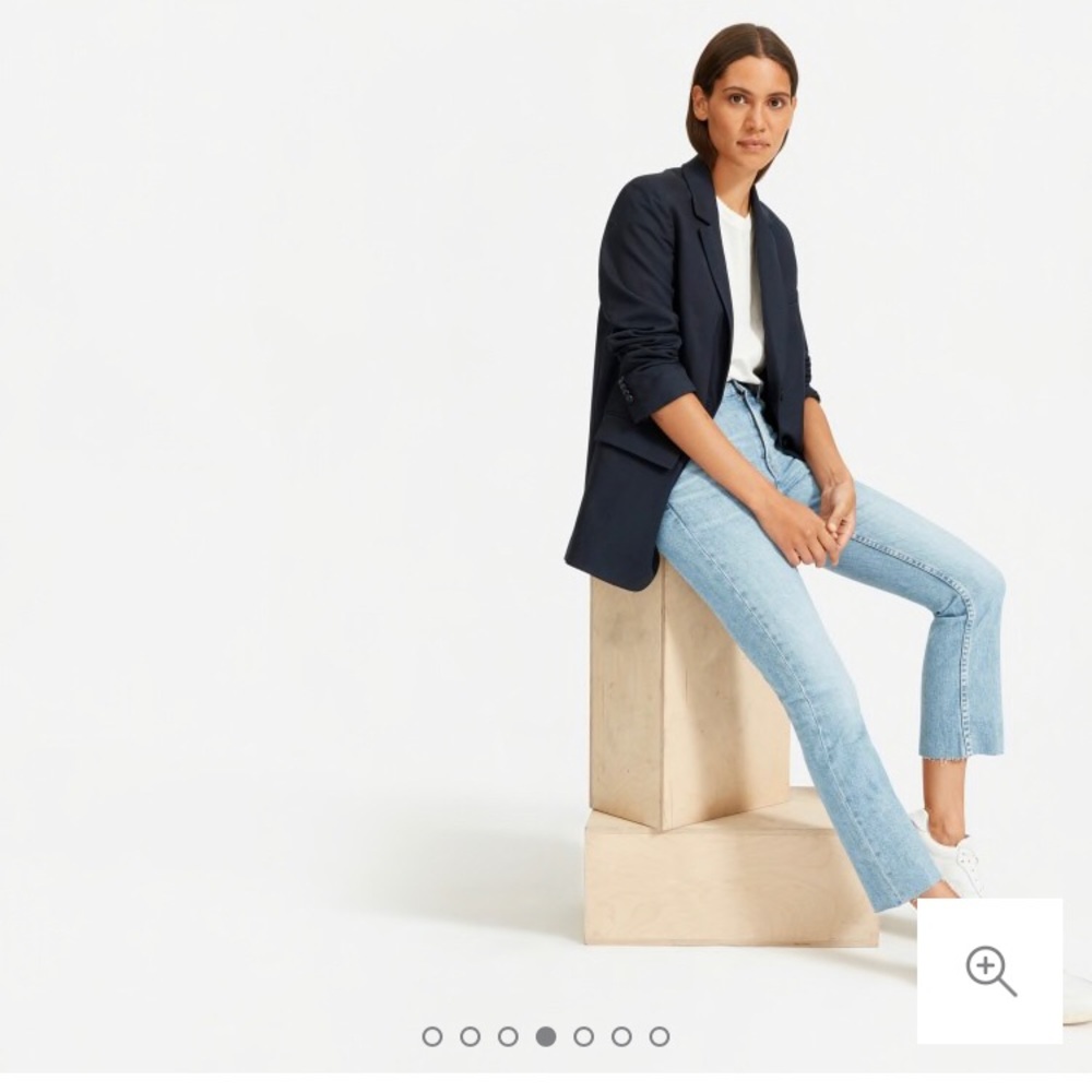 Everlane Light Wash Crop Jean